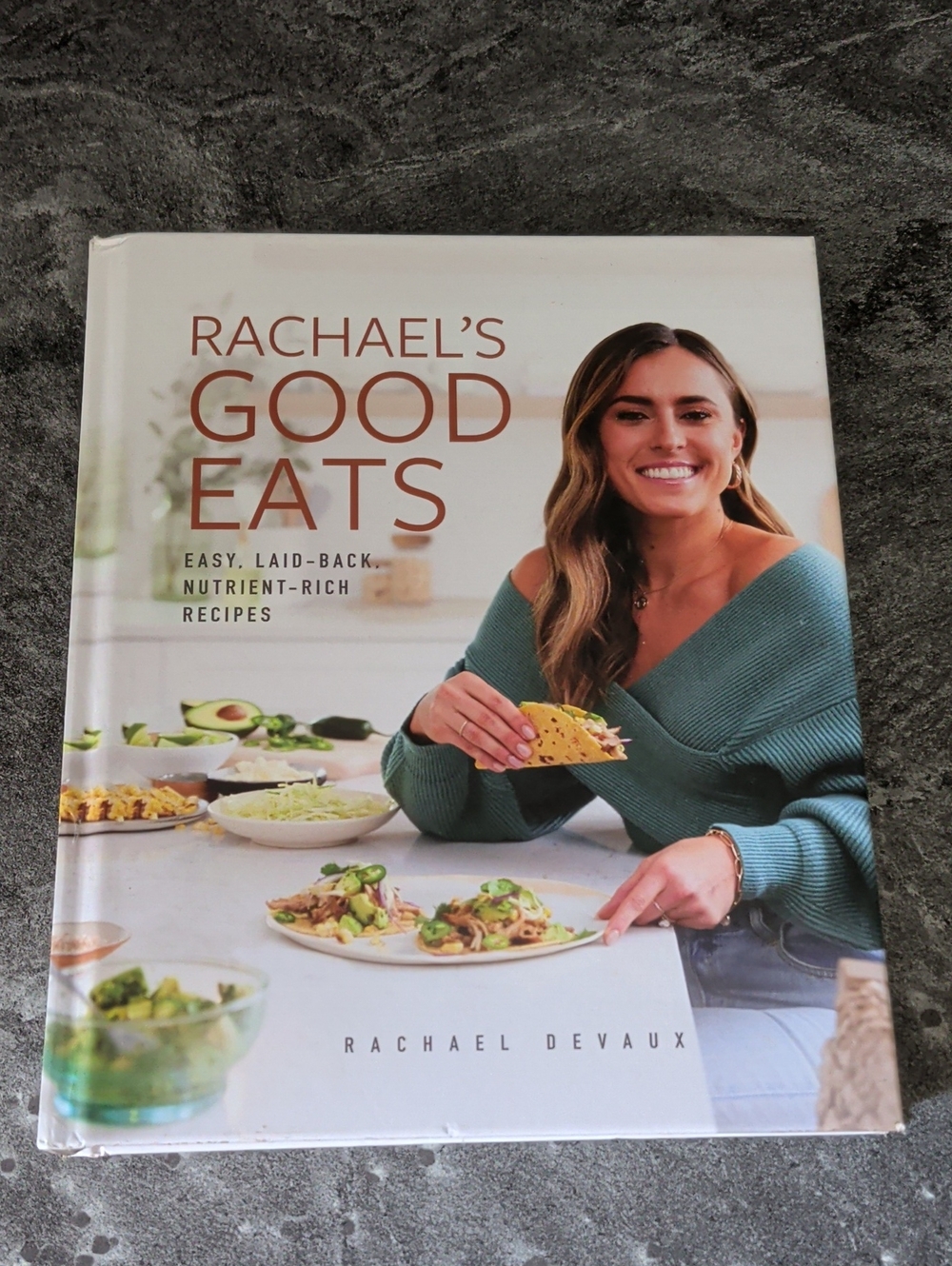Rachael's Good Eats Cookbook — Teal Cover